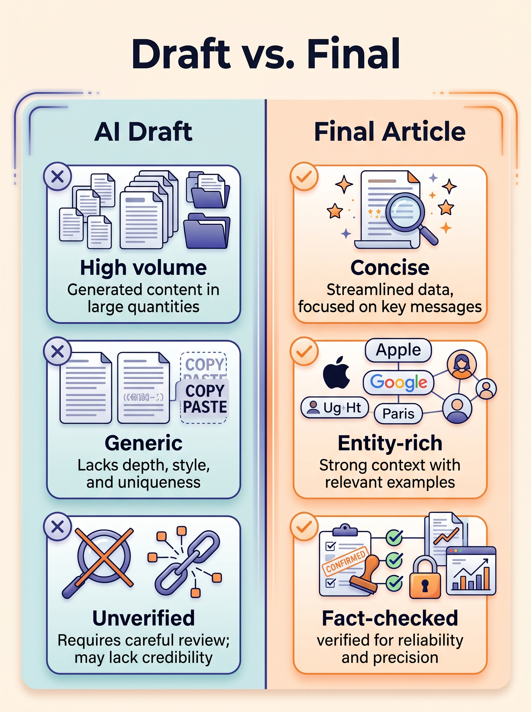 Draft vs. Final